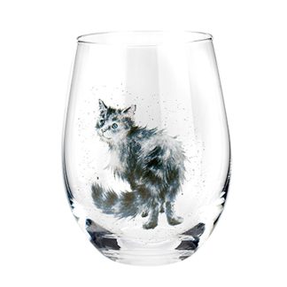 Wrendale Designs Cat Tumbler Glass
