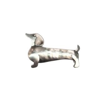 dachshund dog brooch