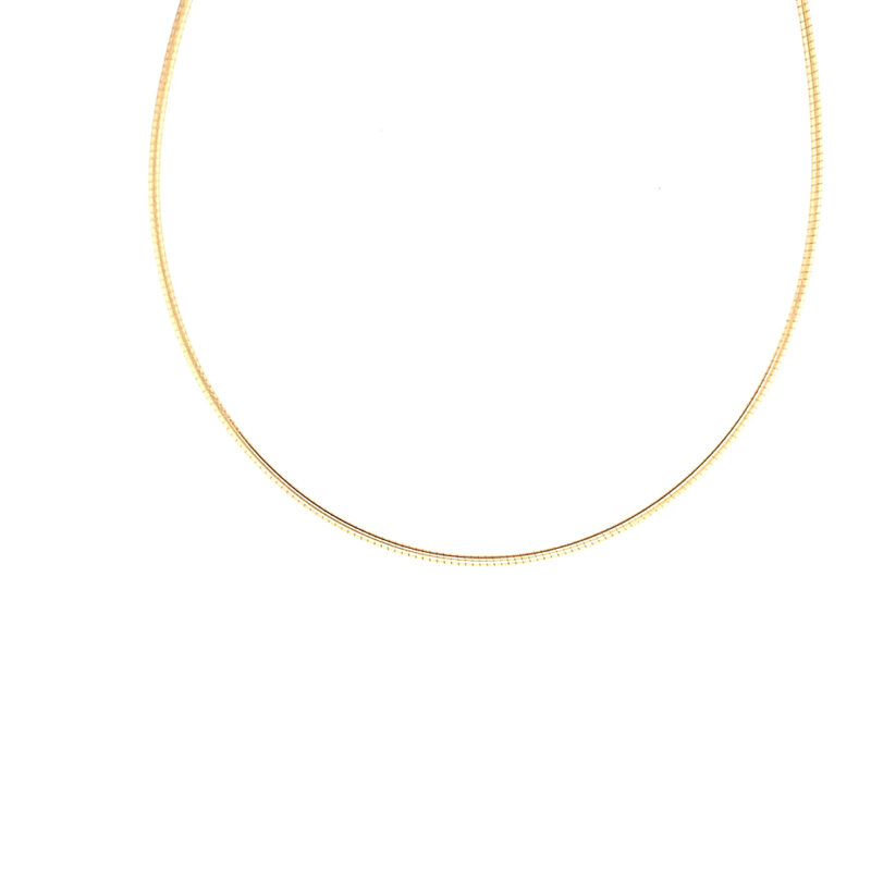 Gold Plated Omega Chain