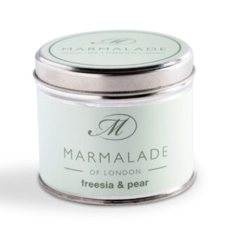 Marmalade Of London Freesia & Pear Medium Tin Candle