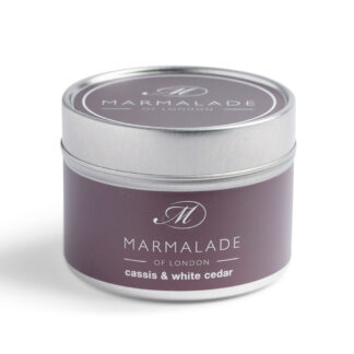 Marmalade Of London Cassis & White Cedar Small Tin Candle