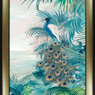 Peacock Glory II - Framed Print Wall Art