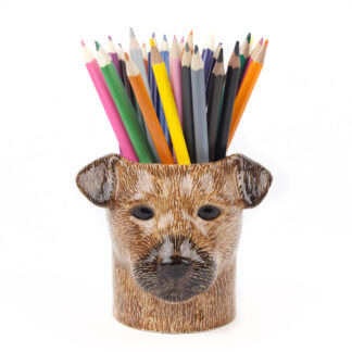 Quail Ceramics Border Terrier Pencil Pot