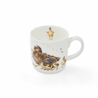 'Room for a Small One' Duck and Duckling Mug